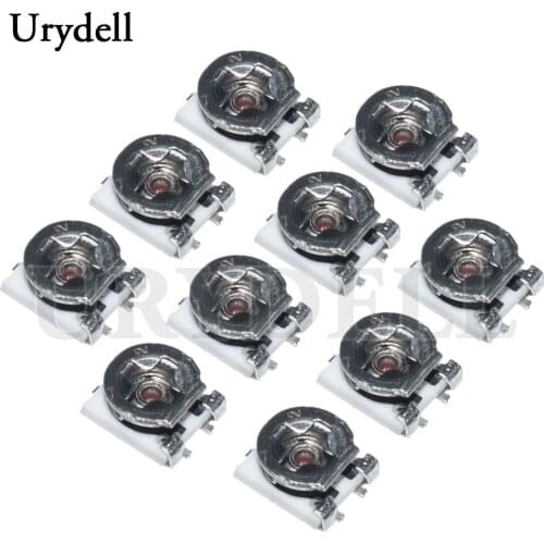 10pcs 3*3 Trimmer Resistance Potentiometer SMD 3X3 Adjustable Variable Resistor 100 200 1K 2K 5K 10K 20K 50K 100K 200K 500K Ohm