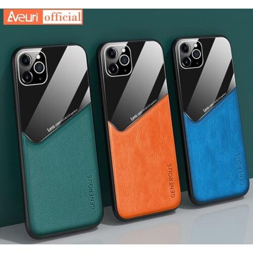 Luxury PU Leather Phone Case For iPhone X XR XS Max 11 Pro MAX Coque Car Holder Back Cover Case For iPhone SE 2020 6 6S 7 8 Plus