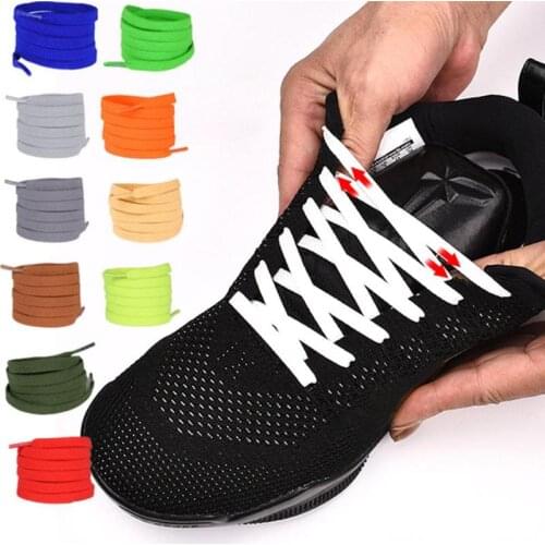No Tie Lazy Shoe Laces No-Tie Elastic Shoelaces with Buckles for Sneaker 1 Pair Shoe Laces and 4 Pcs Buckle