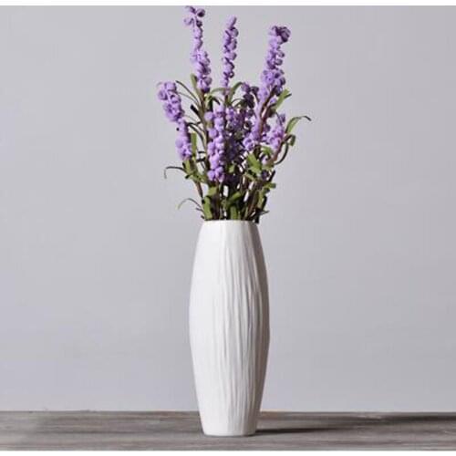 Nordic Ceramic Vase Creative Living Room Minimalist Table Accessories Aesthetic Glamour Vase Decorazioni Casa Home Decor DB60HP
