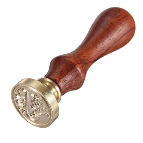 Retro High Quality Classic 26 letter A-Z Alphabet Initial Sealing Wax Seal Stamp Post Decorative Hot Selling -50