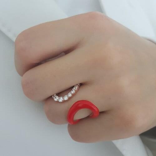 High Quality Elegant Uniq New 925 Sterling Silver Birthday Gift Ring Women Vintage Style Minimal Fine Jewelry Luxury Accessories