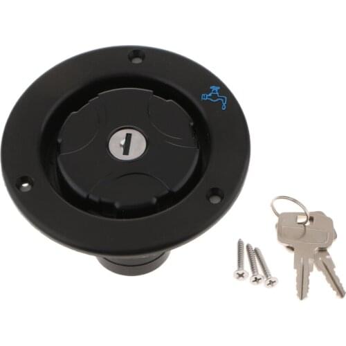 Locking Fuel Gas Cap Petrol Diesel Filler 2 Keys Vandal Proof Anti Theft