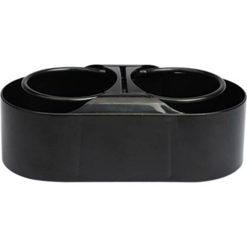 Car Cup Holder Durable Space Saving Fit Well Two Holes Beverage Rack for Auto cup holder держатель телефона авто Drinks Holders