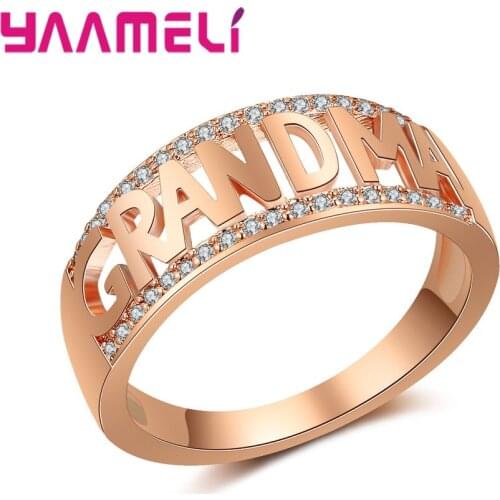 Free Shipping Jewelry Gift Fashion unique New Arrival Ring Vintage Jewelry Rings for Grandmother Festival Ring
