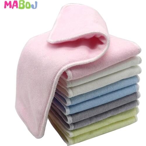 MABOJ 10pcs Baby Ecological Diapers Washable Insert Hemp Microfiber Bamboo Fiber Charcoal Cotton Pocket Cloth Diaper Nappy Cover