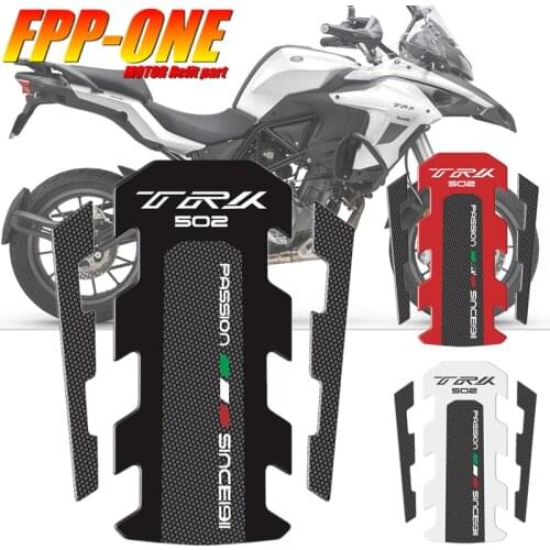 FOR Benelli TRK 502 TRK502 Motorcycle Tank Pad Protector 3D Gel Sticker Decal