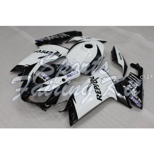 Fairing Kits for Aprilia RS125 2006 - 2011 Black White Repsol Full Body Kits for Aprilia RS125 2006 Fairing RS 125 10 11