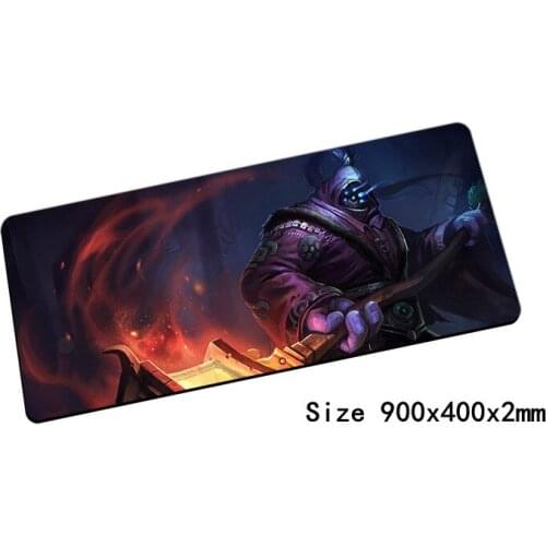 Jax mouse pad 900x400x2mm pad mouse lol notbook computer mousepad Grandmaster at Arms gaming padmouse gamer keyboard mouse mats