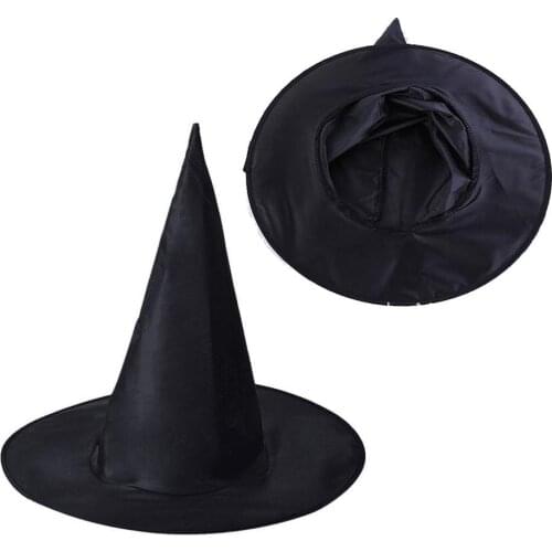 HOT SALES!!!New Arrival Halloween Party Fancy Dress Oxford Fabric Witch Wizard Hat Cosplay Costume Wholesale Dropshipping