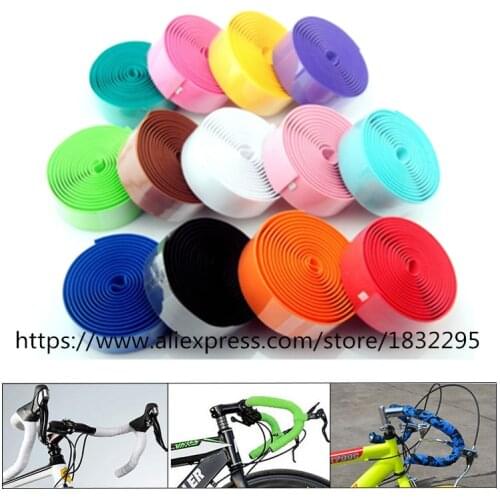 HOT Professional Road Cycling Handlebar Tape 4 Patterns Anti-slip Anti-sweat S.R.EVA Road Bike Bicycle Handlebar Tape Wrap