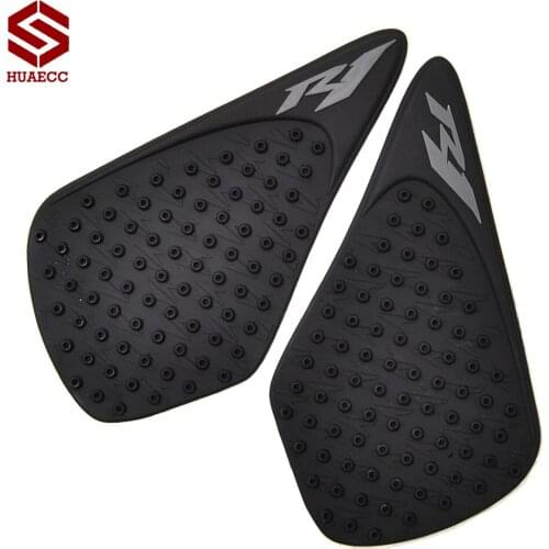 Motorcycle Anti Slip Sticker Tank Traction Pad Side Gas Knee Grip Protector For yamaha YZF1000 R1 2007 2008 Tank Pad