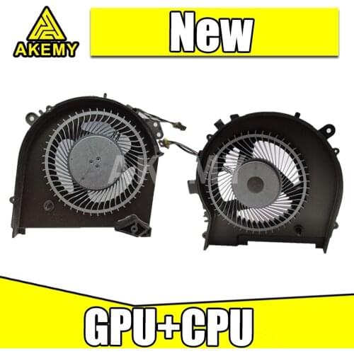New cooling fan HP OMEN Air 15-dh0161TX 15-DH TPN-C143 L64445-001 ND8CC01 -16L04 -16L05 DC12V ND8CC01