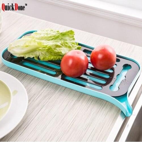 QuickDone New PP Waterlogging Caused by Excessive Rainfall Frame Dish storage rack Kitchen Sink Shelf Kitchen Tools AKC5316