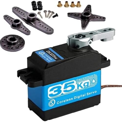 High Torque Coreless Servo Motor Metal Digital Waterproof Gear