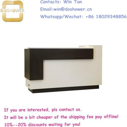 Aesthetic center reception desk with customer reception desk of display reception desk wholesale