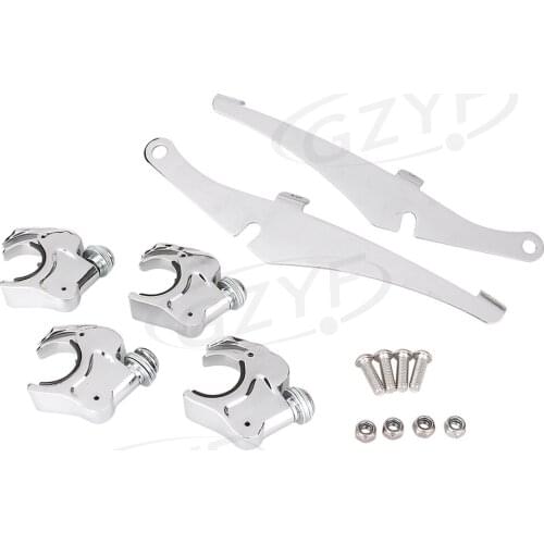 41mm Forks Windshield Windscreen Clamps Dyna Sportster XL 883 1200 For Harley Davidson Motorcycle Parts