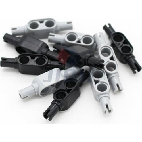 High-Tech Part 1x2 Thick Liftarm with 2 Pins with Friction Ridges Lengthwise Brick 43857 87082 Bulk Accessory MOC Building Block