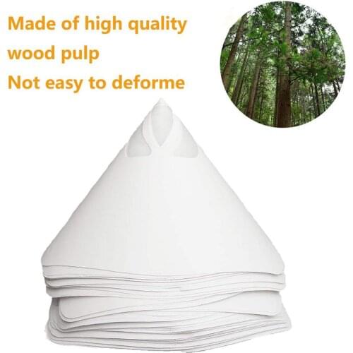 200pcs/100pcs 100 Micron Paint Cone Paint Strainers Paint Filter Paper with Fine Nylon Mesh Automotive Parts