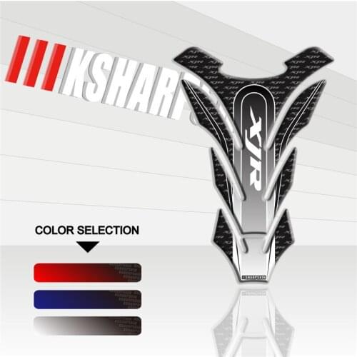 Motorcycle 3D fuel tank pad sticker protective sign decorative decal For YAMAHA XJR Tank Pad Sticker