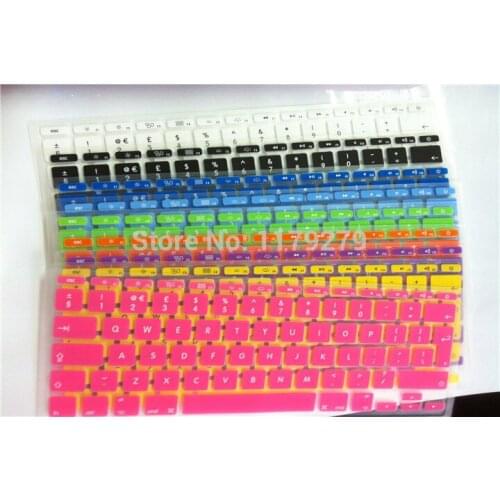 5pcs Silicone Keyboard Cover Protector Skin for Mac Book Air 11" 11.6" US Model Macbook MEAFO