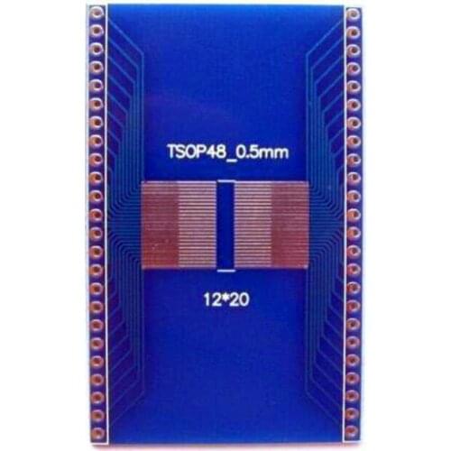 Free Shipping!!! TSOP48 turn DIP48 0.5mm pitch / adapter plate /Electronic Component
