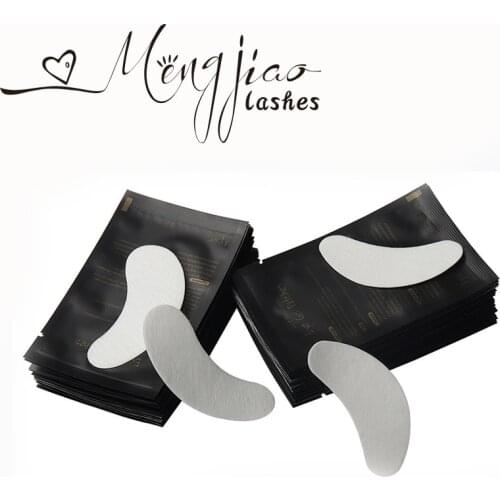 Lint free eyelash pads makeup stickers for eyelash extension patches eyelash tools for lashes under eye pad eyelash