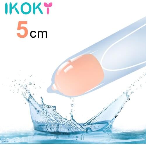 Penis Extender Beads Normal Condom Reusable Soft Head Attachment Ball For Penis Enlargement 1/2 Pieces Cock Ring Adult Sex Toy