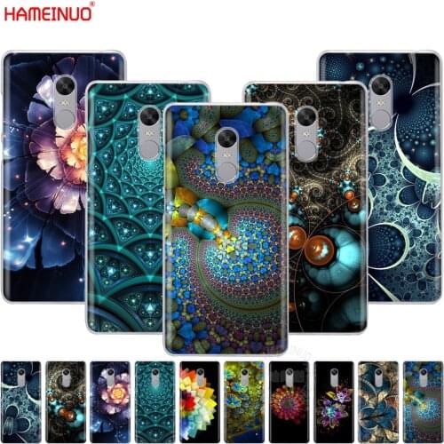 HAMEINUO Colorful Fractal Cover phone Case for Xiaomi redmi 5 4 1 1s 2 3 3s pro PLUS redmi note 4 4X 4A 5A
