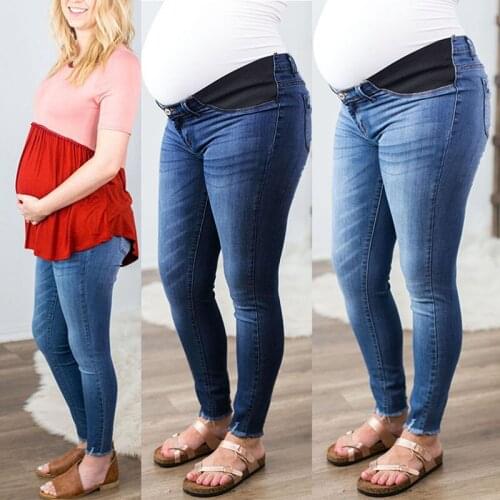 CHONGSELLER CS Jeans For Pregnant Women