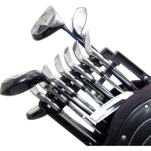 Golf 9 Iron Club ABS Shafts Holder Stacker Fits Any Size of Bags Organizer