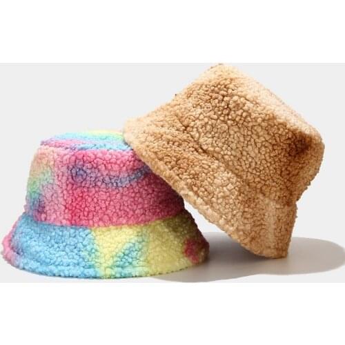 LDSLYJR Autumn And Winter cotton multicolor Bucket Hat Fisherman Hat outdoor travel hat Sun Cap Hats for men and Women 267