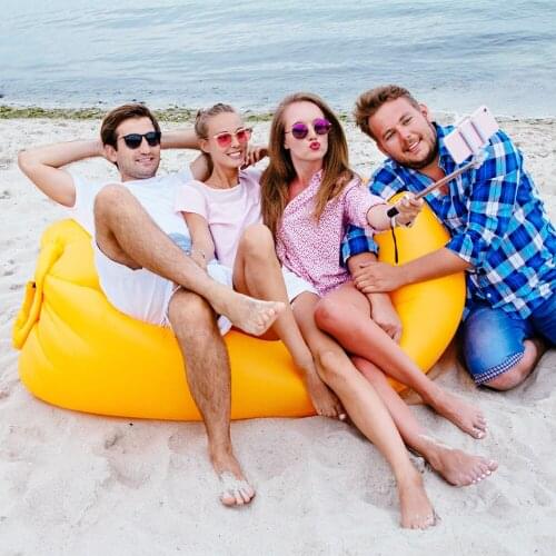 Camping inflatable Sofa Couch Chair bag Ultralight Down Sleeping Bag Air Bed Inflatable Sofa Lounger Air Bed