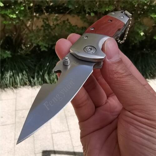 Folding Knife 7CR13MOV Blade Tactical Utility Knives Pocket Knives for Camping Hunting Survival Outdoor Activities Mens Gift