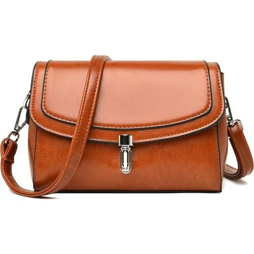 Flap Crossbody Bags For Women 2021 New High Quality PU Leather Womens Designer Handbag Luxury Brand Shoulder Messenger Bag