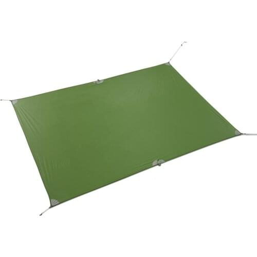Ultralight Tarp Lightweight MINI Sun Shelter Camping Mat Tent Footprint 15D Nylon Silicone 160g