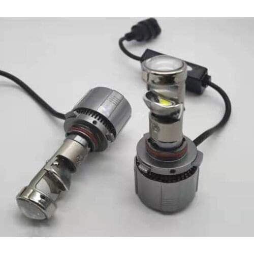 2pcs H7 LED Headlights 12000LM Bi-LED Projector Lens Hi/Low Beam H4 60W H11 H8 H9 9005 9006 HB3 HB4 Low Beam CSP Chips LED Bulbs