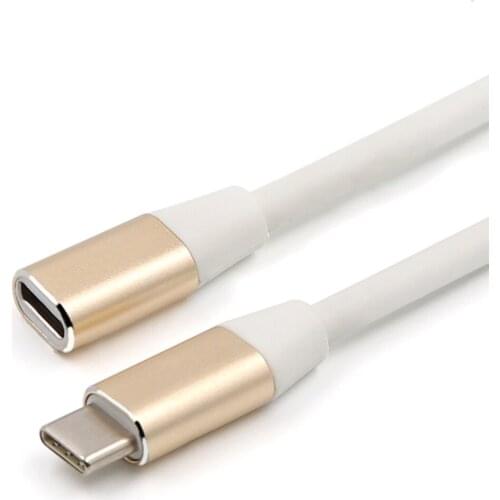 Type-C USB 3.1 Male to USB-C Female Extension Data 100W Charging Cable Extender Cord For Macbook/ Switch/Phone