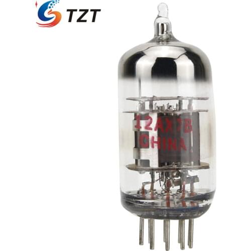 TZT Shuguang 12AX7B Vacuum Electronic Tube Replacement For ECC83 Perfect High-Gain Amplifiers