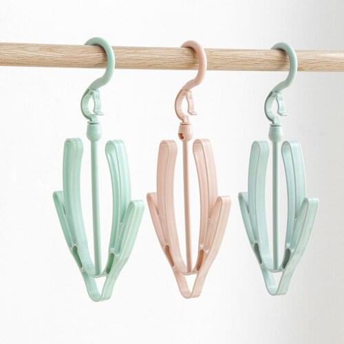 Hanger Hooks Portable Stable Lightweight Shoe Stand Shelfs Footwear Storage Organizer Racks Balcony Hanging Drying Hangers