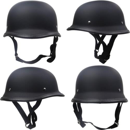 Japanese Style Vintage Moto Helmet Motorcycle Half Helmet High Quality Light Weight Fiberglass Shell Open Face Helmet