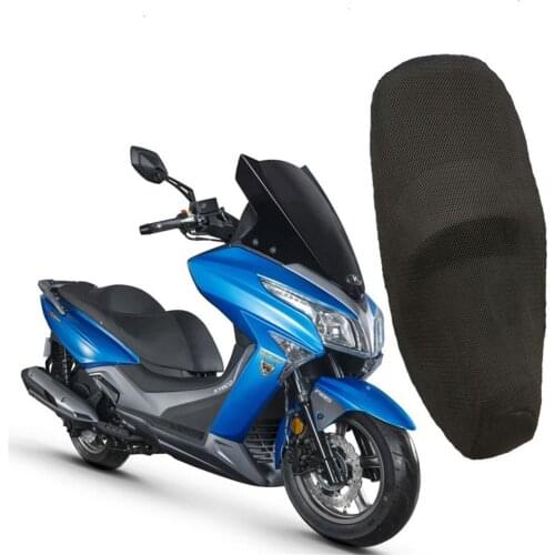 XCITING400 Motorcycle Seat Anti-Slip Cushion 3D Spacer Mesh Fabric Cover for For XCITING 250 300 400 S
