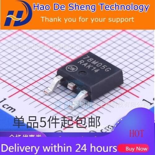 10PCS/LOT MC78M05CDTRKG MC78M05CDTR 78M05G TO252 New Original In Stock