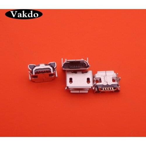50pcs/lot Mini Micro USB connector jack Charging Port Charger socket plug dock female 5pin For JBL Flip 2 Bluetooth Speaker