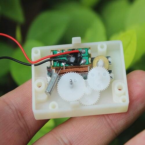 DC 1.5V-3V 5RPM DC Pulse Motor Small Deceleration Brushless Stepper Motor Slow Speed Reducer Gearbox Reduction Low Speed Slient