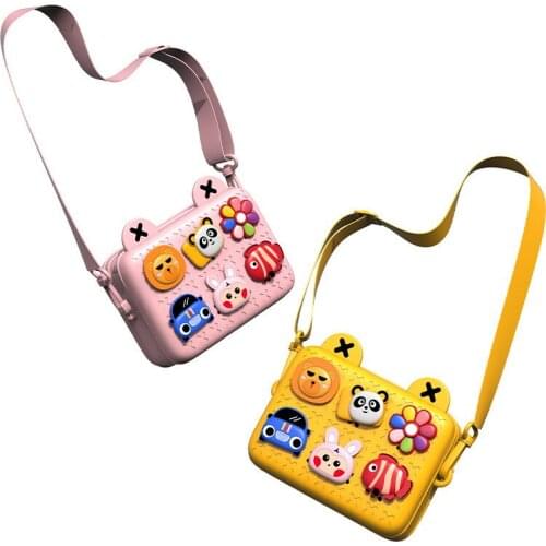 Childrens Satchel Camera Bag Trendy Child Shoulder Cute Kids Cartoon Crossbody Bag Birthday Gift gifts for kids kids toy