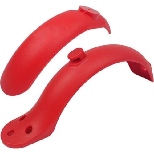 Short Ducktail Fenders for Xiaomi M365/Pro 1S Electric Scooter Rear Mudguard Rear Fenders,Red