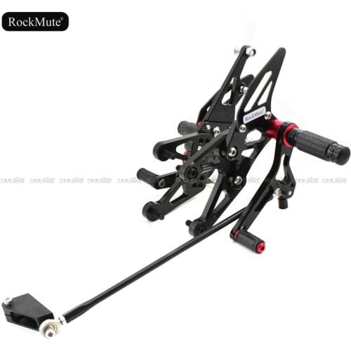 Motorcycle Rearset For Yamaha YZF-R1 YZF R1 2007-2008 Adjustable Footrest Shift Lever Brake Pedal Foot Pegs Rear Set Rearsets
