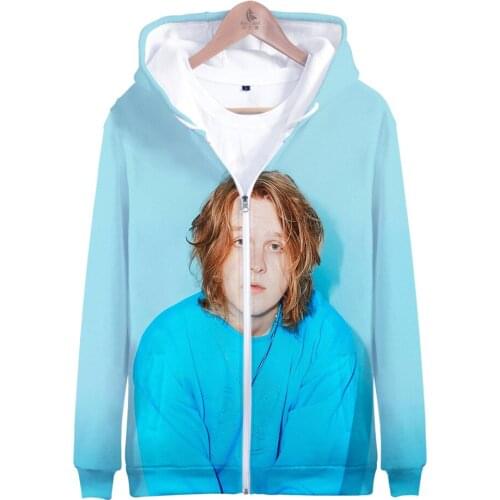 2020 New Lewis Capaldi Zipper Hoodie 3D Print Cap Hoodies Sweatshirts Men/Women Harajuku Lewis Capaldi Zipper Hooded Coats