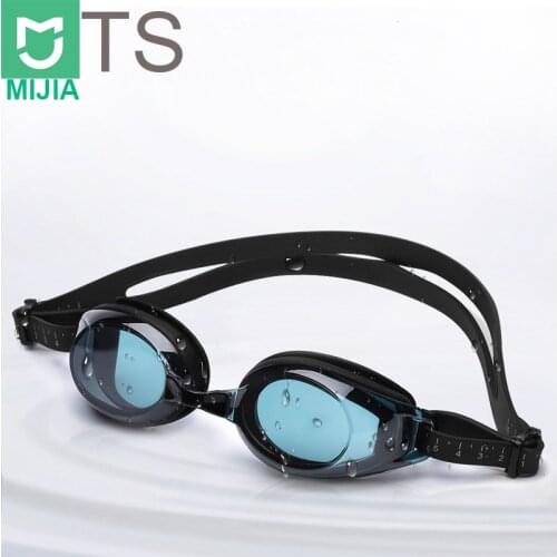 TS Swimming Goggles Waterproof Silicone Glasses 3D Adult Eyewear Adjustable For Women Men with 7th Cap